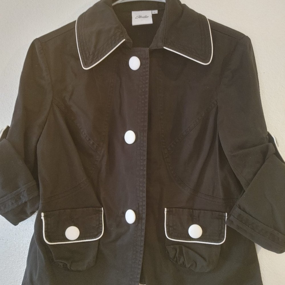 BLACK CARDIGAN/JACKET